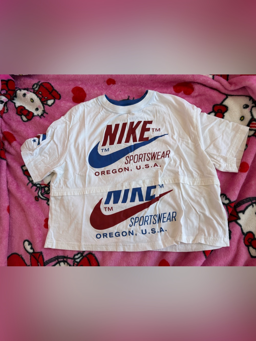 Nike Oregon White Short Sleeve Tee